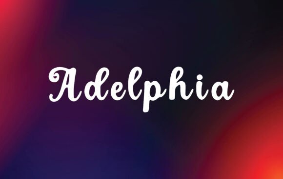 Adelphia: A Handwritten Font for Authentic Branding