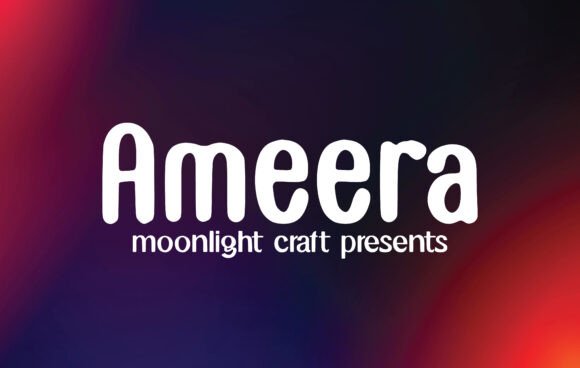 Ameera: A Handwritten Font for Polished Brand Identity