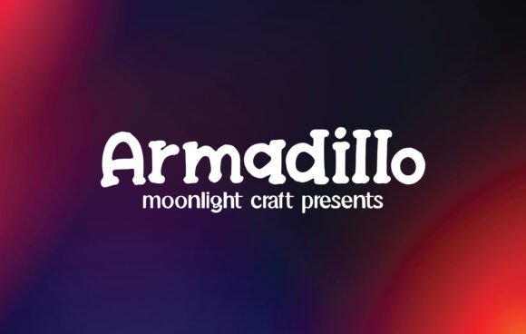 Armadillo: A Handwritten Font for Brand Identity