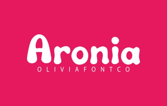 Aronia Font: A Romantic Handwritten Typeface for Web