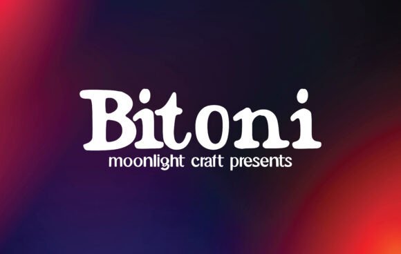Bitoni: A Handwritten Font for Stronger Branding