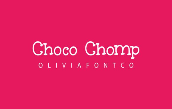 Choco Chomp: A Handwritten Typeface for Editorial Warmth