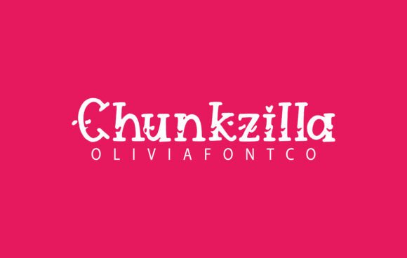 Chunkzilla: A Romantic Handwritten Font for Editorial Design