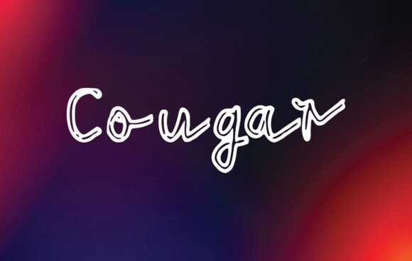 Cougar: A Handwritten Font for Brand Identity