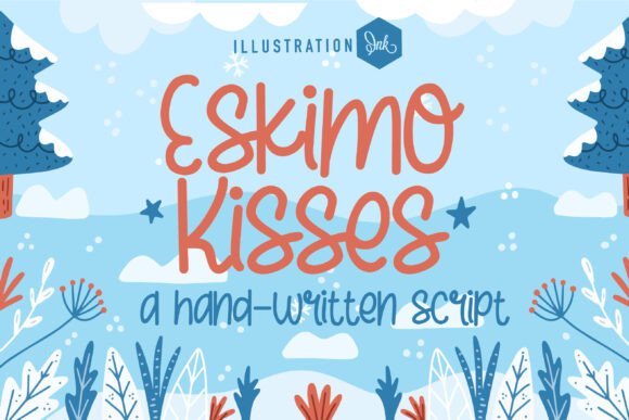 Eskimo Kiss Font: A Playful Typeface for Makers