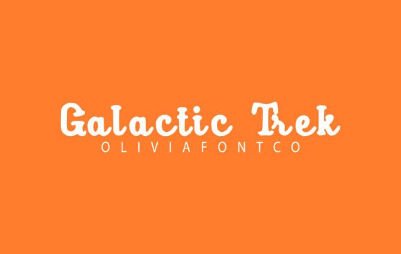 Galactic Trek: A Handwritten Font for Bold Campaigns