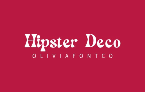 Hipster Deco: A Romantic Script Font for Makers