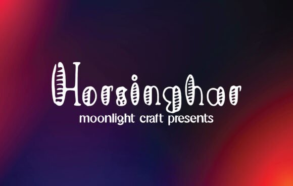 Horsinghar: The Script Font That Elevates Campaign Visuals