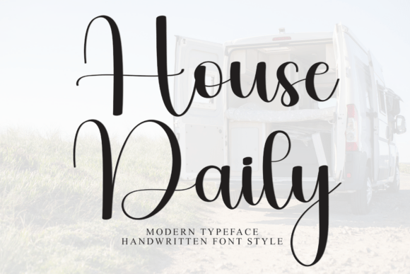 House Daily: A Warm Typeface for Modern Web Design