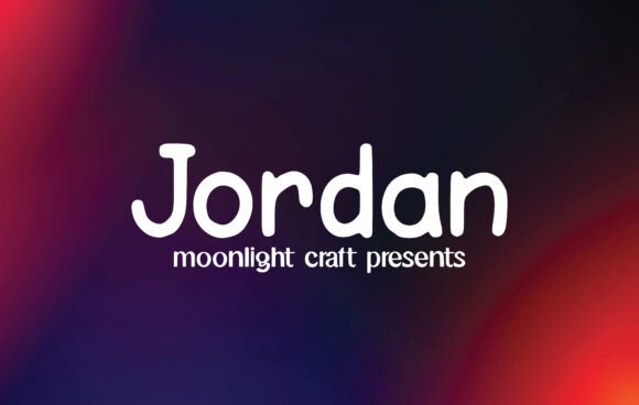 Jordan: A Handwritten Typeface for Editorial Design