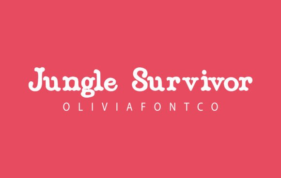 Jungle Survivor Font for Web Design