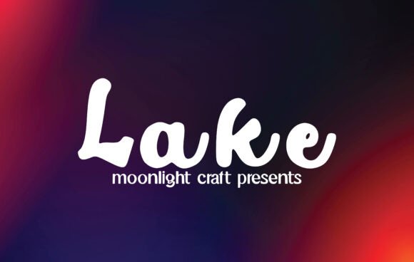 Lake Font: A Handwritten Typeface for Editorial Design