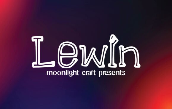 Lewin: A Handwritten Font for Bold Branding