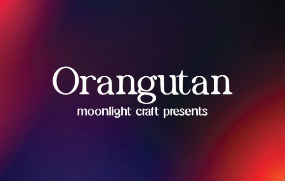 Orangutan: A Handwritten Font for Authentic Branding
