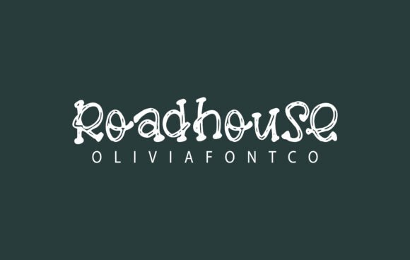 Roadhouse: A Handwritten Font for Makers