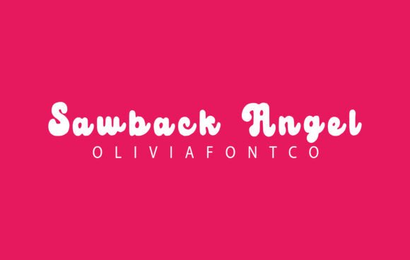 Sawback Angel: A Handwritten Font for Branding