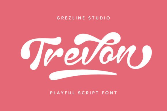 Trevon Font: A Joyful Typeface for Playful Brands